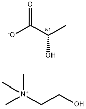 2-HYDROXYETHYL-TRIMETHYLAMMONIUM L-(+)-L Struktur