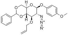 4-METHOXYPHENYL 3-O-ALLYL-2-AZIDO-4,6-O-BENZYLIDENE-2-DEOXY-BETA-D-GLUCOPYRANOSIDE