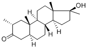 17A-METHYL-DROSTANOLONE Struktur