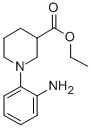 1-(2-AMINO-PHENYL)-PIPERIDINE-3-CARBOXYLIC ACID ETHYL ESTER Struktur