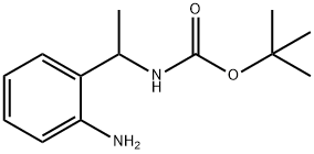 [1-(2-AMINO-PHENYL)-ETHYL]-CARBAMIC ACID TERT-BUTYL ESTER Struktur