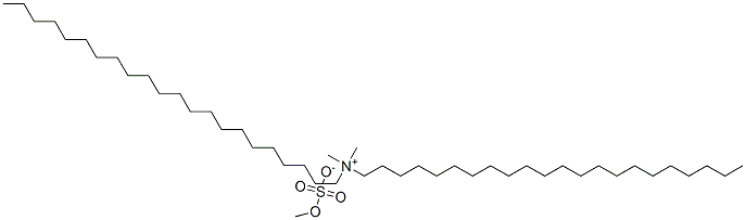 dibehenyldimethylammonium methosulfate Struktur