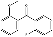 2-FLUORO-2'-METHOXYBENZOPHENONE Struktur