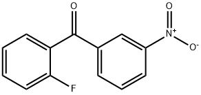 2-FLUORO-3'-NITROBENZOPHENONE Struktur