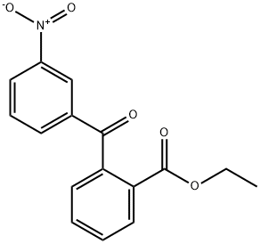 2-ETHOXYCARBONYL-3'-NITROBENZOPHENONE Struktur