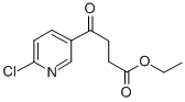 ETHYL 4-(4-CHLORO-3-PYRIDYL)-4-OXOBUTYRATE Struktur