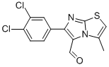 6-(3,4-DICHLOROPHENYL)-3-METHYLIMIDAZO[2,1-B]THIAZOLE-5-CARBOXALDEHYDE Struktur