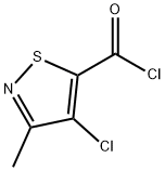 5-Isothiazolecarbonylchloride,4-chloro-3-methyl-(7CI) Struktur