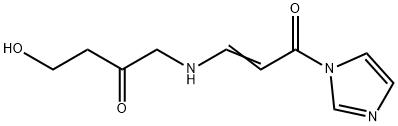 1-(4-Aza-8-hydroxy-6-oxo)oct-2-en-1-oyliMidazole
(Mixture E/Z) Struktur