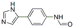 N-[4-(3H-imidazol-4-yl)phenyl]formamide Struktur