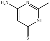 4(1H)-Pyrimidinethione, 6-amino-2-methyl- (9CI) Struktur