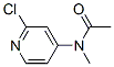 Acetamide,  N-(2-chloro-4-pyridinyl)-N-methyl- Struktur