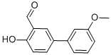 4-HYDROXY-3'-METHOXY[1,1'-BIPHENYL]-3-CARBALDEHYDE Struktur