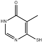 4-Pyrimidinol, 6-mercapto-5-methyl- (7CI) Struktur