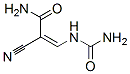 Urea,  (2-carbamoyl-2-cyanovinyl)-  (7CI) Struktur