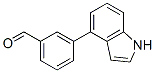 3-(1H-Indol-4-yl)benzaldehyde Struktur