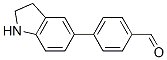 4-(Indolin-5-yl)benzaldehyde Struktur