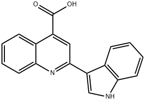 2-(1H-indol-3-yl)cinchoninic acid|2-(1H-吲哚-3-基)-喹啉-4-羧酸