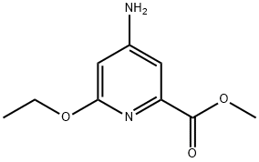 Methyl 4-aMino-6-ethoxypicolinate Struktur