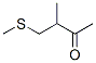 2-Butanone, 3-methyl-4-(methylthio)- (7CI,9CI) Struktur