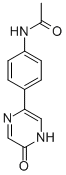 5-(4-acetamidophenyl)pyrazin-2(1H)-one Struktur