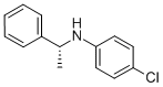 Benzenemethanamine, N-(4-chlorophenyl)-a-methyl-, (aR)- Struktur