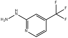 2-HYDRAZINO-4-(TRIFLUOROMETHYL)PYRIDINE Struktur