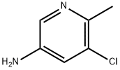 3-AMINO-5-CHLORO-6-METHYLPYRIDINE Struktur