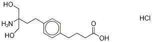 FTY720 Butanoic Acid Hydrochloride Struktur