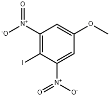 BENZENE, 2-IODO-5-METHOXY-1,3-DINITRO- Struktur