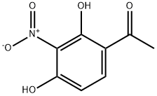 1-(2,4-dihydroxy-3-nitrophenyl)ethanone Struktur