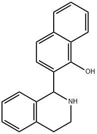 2-(1,2,3,4-TETRAHYDROISOQUINOLIN-1-YL)-1-NAPHTHOL Struktur