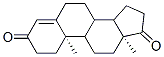 (10R,13S)-10,13-DIMETHYL-7,8,9,10,11,12,13,14,15,16-DECAHYDRO-1H-CYCLOPENTA[A]PHENANTHRENE-3,17(2H,6H)-DIONE Struktur