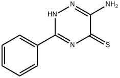 6-Amino-3-phenyl-1,2,4-triazine-5(2H)-thione Struktur