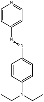 4-(4-DIETHYLAMINOPHENYLAZO)PYRIDINE Struktur