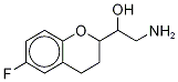 α-(Aminomethyl)-6-fluoro-3,4-dihydro-2H-1-benzopyran-2-methanol
 (Mixture of Diastereomers) Struktur