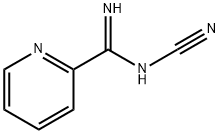 Pyridine-2-yl-N-cyanoamidine Struktur