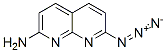 1,8-Naphthyridin-2-amine,  7-azido- Struktur