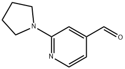 2-PYRROLIDIN-1-YLISONICOTINALDEHYDE 97 Struktur