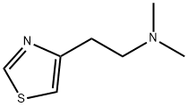 4-Thiazoleethanamine,  N,N-dimethyl- Struktur