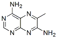 Pteridine, 4,7-diamino-6-methyl- (7CI) Struktur