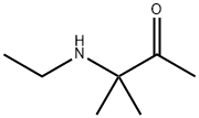 2-Butanone, 3-(ethylamino)-3-methyl- (7CI) Struktur