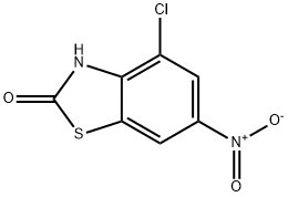 4-CHLORO-6-NITRO-2(3H)-BENZOTHIAZOLONE Struktur