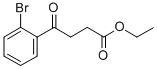 ETHYL 4-(2-BROMOPHENYL)-4-OXOBUTYRATE Struktur