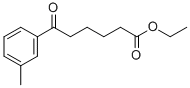 ETHYL 6-(3-METHYLPHENYL)-6-OXOHEXANOATE Struktur