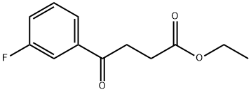 ETHYL 4-(3-FLUOROPHENYL)-4-OXOBUTYRATE Struktur