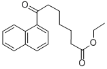 ETHYL 7-(1-NAPHTHYL)-7-OXOHEPTANOATE Struktur