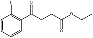 ETHYL 4-(2-FLUOROPHENYL)-4-OXOBUTYRATE Struktur