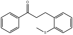 3-(2-THIOMETHYLPHENYL)PROPIOPHENONE Struktur