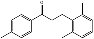 3-(2,6-DIMETHYLPHENYL)-4'-METHYLPROPIOPHENONE Struktur